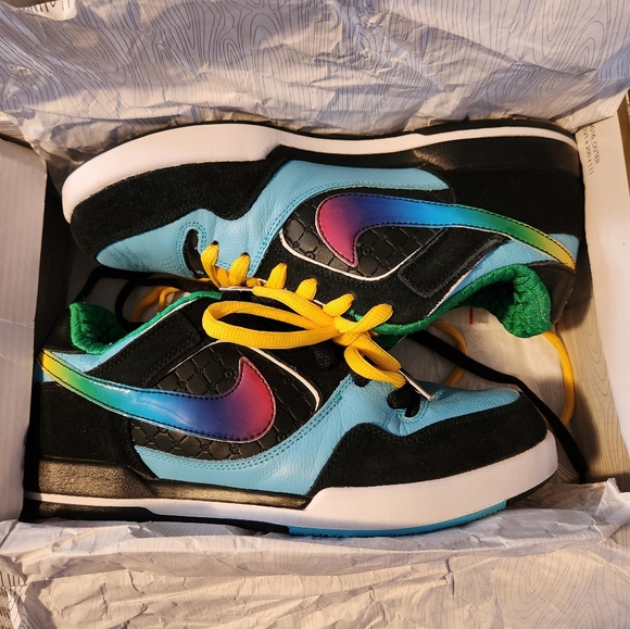 Nike SB Paul Rodriguez 2 Zoom Air Gold Box 8.5 - Picture 4 of 10